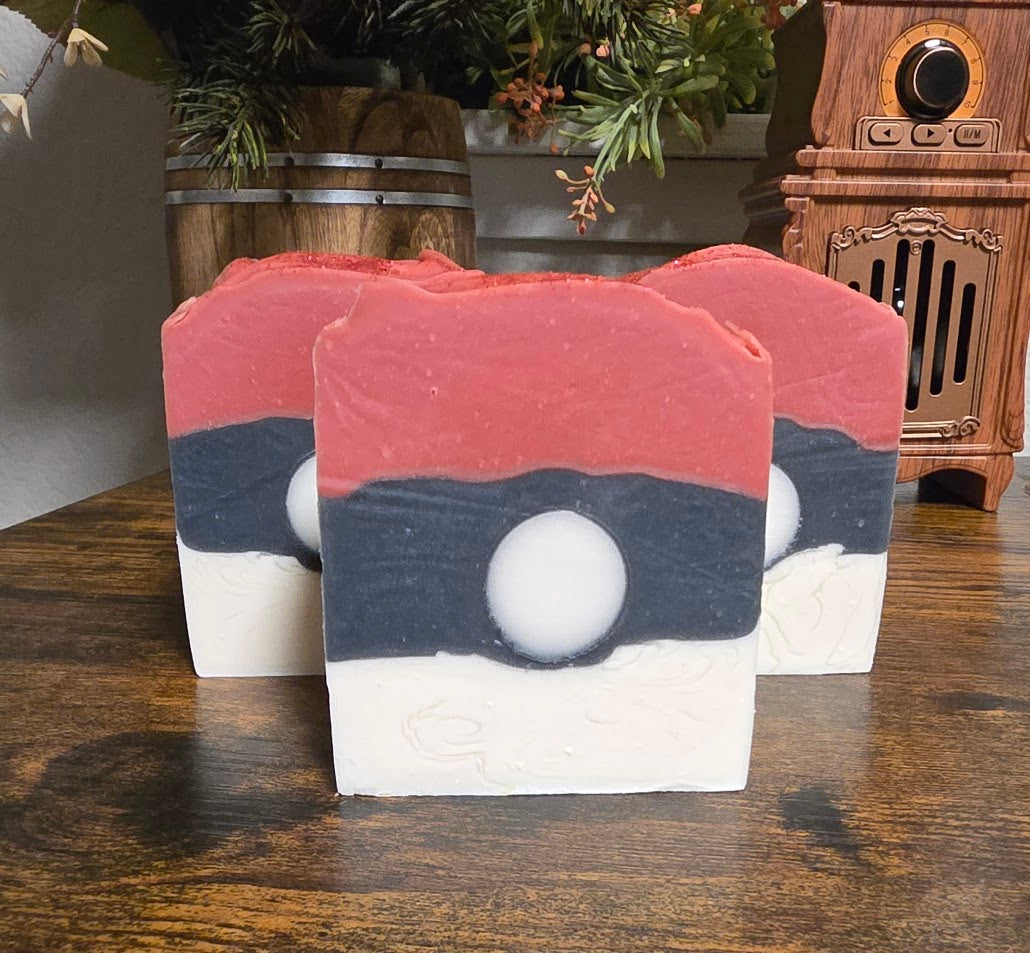 Classic Pokeball Soap